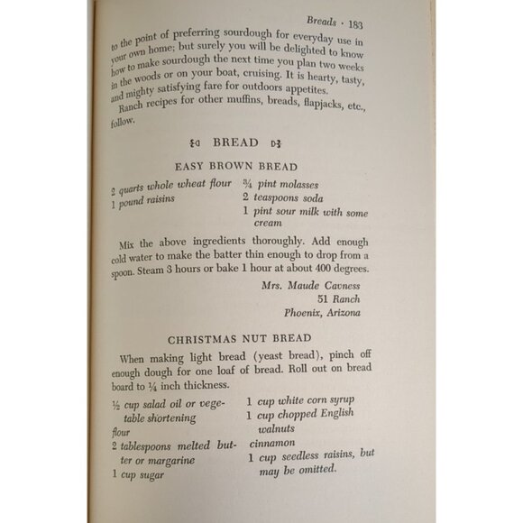 Roundup Recipes Bonnie & Ed Peplow Western Cooking 1951 Cowboy Kitchen Cookbook - Picture 10 of 14
